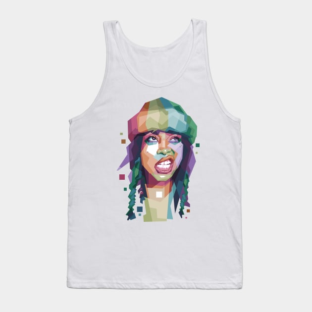 Queen of Neo-Soul Tank Top by Alkahfsmart